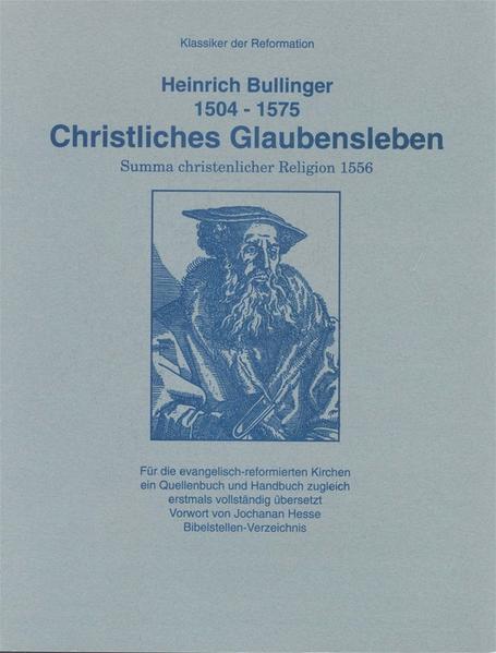 Die Summa ist eines der bedeutenden Werke der Schweizer Reformators Heinrich Bullinger (1504-1575), in dem er in Form eines theologischen Lehrbuchs für Laien und Schüler seine Rolle als theologischer Wissenschaftler und Lehrer findet und in gleicher Weise in reformierter Tradition den Graben zwischen "Priestern" und Laien schließt.