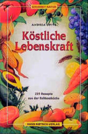 "Gesund und fit durch lebendige Nahrung" ist das Motto dieser außergewöhnlichen Rezepte aus der kreativen Rohkostküche. Die vorgestellten Suppen, Salate, Dressings, Brotaufstriche, Kuchen und Torten, Desserts, Eiscremes und Getränke sind eine wahre Gaumenfreude und schnell und einfach zubereitet. 235 ausgewählte Rezepte aus der Rohkostküche!