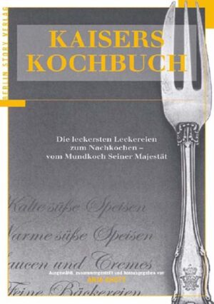 'Kalte süße Speisen, Feine Bäckereien, Liköre, Pasteten, Marmeladen' – und vieles mehr: Die leckersten Leckereien des königlichen Mundkochs und Backmeisters S. M. des Kaisers, Rudolf Karg. Dieses 'illustrierte Handbuch für Köche, Konditoren und Hausfrauen' ist auch für Hausmänner geeignet und entführt Sie in die wunderbare Welt der kaiserlichen Genüsse. Nicht nur ›Kalorienbomben im Auftrag Seiner Majestät‹ enthält dieses Buch, sondern auch mehr als 200 Rezepte, viele praktische Tipps und zahlreiche schöne Abbildungen. Lassen Sie sich von Anja Knott zum kaiserlichen Kochen verführen.