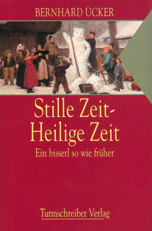 Weihnachten, das Fest der Hoffnung, Freude und Besinnung liegt im weltlichen Jahreslauf am Ende, im Kirchenjahr am Anfang. Kaum ein Dichter unserer Kultur ist am Thema Weihnachten vorbeigegangen. Da Bernhard Ücker aber findet, dass dabei von echter Weihnachtsfreude meist herzlich wenig zu spüren, legt er nun eigene Erinnerungen an den Advent in Vers und Prosa vor. Er erzählt anheimelnd Erlebnisse aus dem alten München, aus altbayerischen Dörfern mit ihren Menschen, von „Nikolaus auf der Gassn“, von der „Christkindlwerkstatt“, vom „Hoagart im Kripperl“. Illustrationen aus der Jahrhundertwende ergänzen die Geschichten und versetzen in die Welt von gestern zurück.