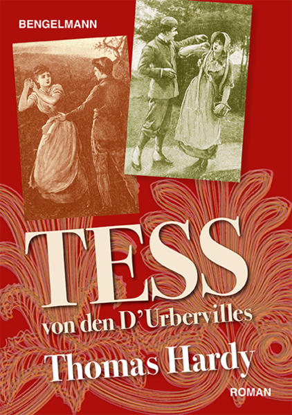 Roman. Ungekürzte und vollständige Übersetzung aus den amerikanischen und englischen Erstausgaben. Prachtausgabe mit allen 11 ganzseitigen Original-Illustrationen der amerikanischen Erstausgabe von 1891, mit Personenverzeichnis, Portrait u. Landkarte. In diesem viktorianischem Roman, erschienen in zwei unterschiedlichen Textausgaben in den USA und im UK im Jahre 1891, entwickelt sich die Romanfigur, das 16-jährige hübsche Bauernmädchen Tess vor dem Hintergrund der Familienverhältnisse mit einem alkoholkranken Vater und der Beziehung einerseits zu einem großzügigen Gutsbesitzer und andererseits zu einem engstirnigen Pfarrerssohn. Den Pfarrerssohn Angelheiratet sie, wohingegen sie dem großzügig denkenden Gutsbesitzer Alec verheimlicht, daß sie von ihm ein Kind bekommen wird. Tess arbeitet als Milchmädchen in einer Meierei, dort wird sie von dem Pfarrerssohn Angel beworben. Die schüchterne und gehemmte Tess weist ihn lange Zeit ab, heiratet ihn aber dann doch. Nun beginnt das Unheil, die Tragödie bahnt sich an: Sie verheimlicht bis nach der Hochzeit, daß sie nicht mehr jungfräulich ist und bereits ein Kind geboren hatte, das im Säuglingsalter gestorben war. Sie offenbart dies erst in der Hochzeitsnacht, so daß Angel die Ehe nicht mehr vollzieht. Angel erklärt, daß er nicht mit ihr als seiner Ehefrau zusammenleben kann, so lange der Mann lebt, der sie entjungfert und geschwängert hatte. Auch daß das Baby von Alec und Tess längst verstorben war, änderte nichts an dieser Tatsache. Im Gegenteil: Angel sagt zu Tess, daß er nicht mit ihr zusammenleben könne, so lange Alec lebt - wenn er tot wäre, sei dies etwas anderes. Angel stiftet sie somit zum Mord an Alec an. Angel wandert nach Südamerika aus, um dort Landwirtschaft zu betreiben. Todkrank kehrt er nach einem Jahr zurück und will seine Noch-Ehefrau zurück haben. Angel trifft seine Ehefrau, die er vor einem Jahr verlassen hatte, in einem Luxushotel in Südengland am Meer. Tess weist ihn zunächst ab. Rasch entscheidet sie sich, als Angel das Hotel verläßt, anders: Sie ermordet Alec und läuft dem fliehenden Angel nach. Alec war übrigens sogar so großherzig gewesen, zu akzeptieren, daß Tess mit ihrem Ehemann zusammenlebt und hätte für diesen Fall sogar das junge Paar finanziell unterstützt. Tess ermordet diesen Mann, der alles andere als besitzergeifend ist. Nach der Tat flieht das Paar und holt die Hochzeitsnacht einem unbewohnten Herrenhaus. Bei Stonehenge wird sie von Polizei verhaftet. Sie wird als Mörderin gehenkt. Die Geschichte erinnert sehr an den "Meier Helmbrecht" von Wernher dem Gärtner. Sie wird zum Tode verurteilt und gehenkt. Thomas Hardy hat diesen Roman wohl unter dem Eindruck der gerade aufkeimenden FREUD'schen Psychoanalyse verfaßt (siehe hierzu den nachfolgenden Essay von Dr. phil. Pauline Bengelmann). Zu diesem Roman gibt es auch eine Fassung als LESEDRAMA. HIER DER BERÜHMTE ESSAY VON DR. PHIL. PAULINE BENGELMANN: HIER DER BERÜHMTE ESSAY VON DR. PHIL. PAULINE BENGELMANN: Dr. phil. Pauline Bengelmann zu Thomas Hardy’s psychoanalytischem Gesellschafts- und Frauenroman „Tess von den D’Urbervilles“ und dessen Theateradaptation. Auszug aus einem Essay für den Buchhandel. © Bengelmann Verlag, München. Abdruck im Buchhandel entsprechend den buchhändlerischen Usancen wird ausdrücklich gestattet. Mit feinfühliger klarer Sprache hat die Hamburger Übersetzerin Barbara Scholz, bekannt geworden durch ihre Übersetzung von Béroalde de Verville’s burleskem Roman der französischen Spätrenaissance „LE MOYEN DE PARVENIR“ aus dem älteren Französischem (erschienen in Paris 1610), Thomas Hardy’s viktorianischen Gesellschafts- und Frauenroman „TESS OF THE D’URBERVILLES“, erstmals erschienen 1891, übersetzt. Thomas Hardy‘ Roman darf ohne weiteres als Jahrhundertroman gelten, er wird im UK seit über 100 Jahren auch als Theaterstück auf der Bühne inszeniert, und er ist oftmals verfilmt worden, u.a. von Roman Polanski. Dieser Gesellschafts- und Frauenroman entpuppt sich bei näherer Betrachtung mit der Lupe des Psychoanalytikers zugleich als ein freudianisch-psychoanalytischer Roman. Das erstmalige Erscheinen dieses Romans im Jahr 1891 liegt zeitlich knapp vor den weltbewegenden Erkenntnissen Sigmund Freud’s. Hardy’s Roman hat Freud’s Werk in einem auszugsweisen Destillat zitiert, bevor dieses erschienen war, und freudianisches Denken fast vorweggenommen. Dieser gesellschaftskritische, tiefenpsychologische Frauenroman wurde nun in der im Januar 2017 erschienenen, werkgetreuen Romandramatisierung als LESEDRAMA UND SCHAUSPIEL von der Anglistin Barbara Scholz, dem Germanisten Dr. phil. Hans Adobe und dem Germanisten Dr. phil. Helmut Walter Rathgeber erneut destilliert, konzentriert, verdichtet und der Bühne anverwandelt. Die Hauptpersonen im Roman und im LESEDRAMA bzw. im SCHAUSPIEL sind gleichsam Patienten in der psychoanalytischen Praxis von Professor Sigmund Freud in der Wiener Berggasse 19. Aber auch einige Nebenpersonen hätten die Praxis in der Berggasse aufsuchen können: Der trunksüchtige Vater von Tess, das oral fixierte, übergewichtige und später trunksüchtige Milchmädchen Marian, und die zappelige Milchmagd Retty mit ihrem nervösen Charakter, die an Angst- und Panikattacken leidet. Retty versucht, sich nach der Verheiratung von Tess‘ zu ertränken. Die Mutter von Tess, eine einfältige Frohnatur, und die kecke Milchmagd Izz Huett - beinahe wäre sie mit dem frisch gebackenen Ehemann ihrer Freundin TESS nach Südamerika ausgewandert - mit ihrer scharfen Zunge, erscheinen als einzige realitätstüchtige Personen, die das Beste aus den vorgefundenen Lebensbedingungen herausholen wollen. Tess‘ Mutter brezelt ihre hübsche Tochter auf und schickt sie zur Verheiratung in die Fremde, zum Anwesen der D’Urbervilles. Der Roman von Thomas Hardy erinnert deshalb an die mittelhochdeutsche Versnovelle "Meier Helmbrecht" von Wernher dem Gärtner. In dieser wird die Hauptfigur, der junge gutaussehende Helmbrecht, Sohn des Gutsverwalters Meier Helmbrecht, mit einer bestickten Mütze, die adelige Herkunft vermuten läßt, ausgestattet, ebenfalls von seiner Mutter mit feinen Kleidern ausgestattet und in die Fremde geschickt, um ein vornehmer Ritter zu werden. Er mordet und plündert, und alles endet schlimm. Nicht anders verläuft es bei Tess, der Tochter eines trunksüchtigen Bauern mit adeligen Vorfahren. Zu den Hauptpersonen im ROMAN und im LESEDRAMA / THEATERSTÜCK: Thomas Hardy’s Objekt unbarmherziger Psychoanalyse ist die nach einer starren calvinistischen Verzichtideologie lebende Pfarrersfamilie Clare in ihrem zwanghaft-religiösen Wahn, und als Abtrünniger dieser frömmlerischen Familie der zwangsneurotische, von seinem ihn beherrschenden starren Über-Ich auf Verzicht und Enthaltsamkeit programmierte Pfarrerssohn Angel Clare, der in der Hochzeitsnacht seine frustrane Theorie der Vergeblichkeit in praxi auslebt, indem er auf den ihm per Ehevertrag zustehenden Sex mit seiner überaus schönen und reizvollen Ehefrau verzichtet, weil diese entgegen seiner ursprünglichen stillschweigenden Erwartung ihres Hymens früher schon verlustig geworden war, und weil nach seiner moralischen Auffassung , wenn "das Fehlende auch noch so klein sein mag, dieses doch bedeutungsvoll sein kann", wie er selbst mitteilt. Der Gegenspieler des zwanghaften Angel Clare ist der hysterische Renaissancemensch Alec D’Urberville, dessen Lebenspraxis in der Tradition von Menippos von Gadara (3. vorchristliches Jahrhundert) und Lukian von Samosata (ca. 120 - 180 n.Chr.) steht und letzten Endes die „schamlose Freiheit der Rede und des Denkens“ im Sinne des Literaturwissenschaftlers Prof. Dr. Werner von Koppenfels („Der andere Blick. Das Vermächtnis des Menippos in der europäischen Literatur“, Verlag C.H. Beck 2007, S. 230 ff) zum Thema hat. Alec steht für die Abtei von Thelema, für die Abtei des freien Willens. Alec wird nicht allein vom lustbetonten und am Ziel der baldmöglichen Triebbefriedigung orientierten „Es“ im Sinne Sigmund Freuds beherrscht, sondern auch von seinem starken „Ich“ mit moralischen Über-Ich-Anteilen. Anfänglich und dann auch gegen Ende seines abrupt beendeten Lebens, nur in der Mitte unterbrochen von einem Anfall religiösen Wahns, welcher wohl als Reaktionsbildung auf die Trennung von seiner Geliebten zu verstehen ist, will der freigebige und sinnenfreudige Lebemann Alec D’Urberville ganz im Sinne der Philosophie der Renaissance, wie sie etwa in LEONE EBREO's richtungsweisendem Werk DIALOGHI DI AMORE bei dem Protagonisten Philone zum Ausdruck kommt, das Leben in vollen Zügen genießen und auf nichts verzichten, schon gar nicht auf die körperliche Liebe. Die Lebensphilosophie Alec’s ist einfach „bene vivere et laetari“ ? „gut leben und glücklich sein“, was der Romanist Frank-Rutger Hausmann „das Lebensideal einer zweckfreien Heiterkeit“ nennt (Hausmann, Französische Renaissance, S. 150). Trotzdem ist Alec D’Urberville kein rücksichtsloser Egoist, sondern ein Moralist, der noch nach Jahren, als er von der vormaligen Schwangerschaft seiner früheren Geliebten Kunde bekommt, seine moralische und materielle Schuld bei Tess und der Familie Durbeyfield begleichen will. Der erneut in „seine“ Tess verliebte Freigeist sieht auch in der Tatsache, daß Tess mit einem anderen Mann verheiratet ist, kein Hindernis für die freie Liebe. Alec D’Urberville ist jedoch kein Eifersüchtling, der nur Besitz ergreifen will, und für den Dinge und Menschen ganz im Sinne des schnöd-kapitalistischen „endowment-Effektes“ Richard THALER‘s nur etwas wert sind, wenn man sie besitzt. Seine wirkliche geistig-seelische Liebe beweist er, als er erfährt, daß seine geliebte Tess bereits mit einem anderen Mann verheiratet ist, indem er erklärt, daß er Tess und ihren Mann, „wer immer dieser auch sei“, materiell unterstützen wolle. Für diese Großherzigkeit, die in der Engstirnigkeit viktorianischer Moral keinen Platz hat, muß Alec D’Urberville in der Endkonsequenz mit seinem Leben bezahlen. Tess, die Hauptperson im Roman und im Lesedrama / Theaterstück, ist eine suizidal veranlagte, psychotisch anmutende, schwermütige junge Frau mit Depressionen, Angst- und Panikattacken. Heutzutage würde sie viele Tabletten futtern müssen, Psychopharmaka, Antidepressiva und Tranquilizer. Tess ist jähzornig und unberechenbar, verletzt ihren friedfertigen Gönner und Liebhaber Alec dreimal, nämlich, indem sie einmal seinen Arm schmerzhaft in einem Fenster einklemmt, dann ein zweites Mal, wenn sie ihm einen derben Lederhandschuh so heftig ins Gesicht schlägt, daß das Blut tropft. Und ein drittes Mal, als sie ihm nach der überraschenden Rückkehr Angels ein Tranchiermesser ins Herz stößt. Indem sie diesen Mord in dem Bewußtsein verübt hat, daß sie den Tod am Strick des Henkers finden wird, kann ihre Tat als „erweiterter Selbstmord“ aufgefaßt werden. „Wer sich selbst umbringen kann, kann auch andere umbringen“, so lautet die psychiatrische Erkenntnis hierzu. Wie z.B. ein psychisch kranker Pilot, der sein Passagierflugzeug an die Bergwand steuert, weil er nicht alleine sterben will, sondern noch andere in den Tod mitnehmen will. Und so ist am Ende von Roman und Lesedrama / Theaterstück die unglückliche Tess auch ganz zufrieden damit, wie es gekommen ist. „Es ist gekommen, wie es kommen mußte! Angel ? ich bin fast froh, ja froh“, sagt Tess am Ende.