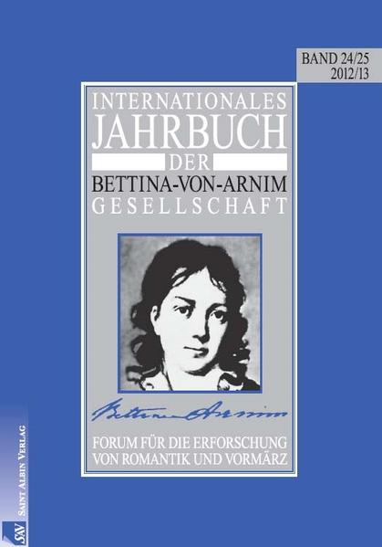 Internationales Jahrbuch der Bettina-von-Arnim-Gesellschaft | Bundesamt für magische Wesen
