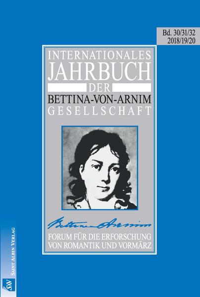 Internationales Jahrbuch der Bettina-von-Arnim-Gesellschaft | Bundesamt für magische Wesen