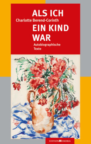 Eindingliche Erinnerungssplitter von Charlotte Berend-Corinth, der Frau von Lovis Corinth, nicht nur eine bedeutende bildende Künstlerin, sondern auch eine bemerkenswerte Autorin, wie dieser Band mit autobiographischen, teils überhaupt zum ersten Mal veröffentlichten Texten belegt. Sie handeln von der längst versunkenen Welt ihrer großbürgerlichen Berliner Kindheit, aber auch von ihrem italienischen Exil und der Nachkriegszeit in New York - in ebenso poetischem wie liebevoll ironischem Duktus gehalten. Charlotte Berend-Corinth gehört, wie Alma Mahler-Werfel oder Mathilde Beckmann, zu den berühmten Künstlergattinnen. Ihr Ehemann Lovis Corinth hat sie rund neunzigmal porträtiert. Bekannt geworden als Muse und Modell des Jahrhundert- malers, war Charlotte Berend-Corinth aber auch selbst eine Künstlerin von Rang. Mit ihren Werken feierte sie, anders als viele "Malweiber" um 1900, schon zu Lebzeiten beachtliche Erfolge, ihre Porträts und Landschaftsaquarelle wurden vielfach ausgestellt. Geboren 1880 in Berlin in eine jüdische Bankiers- und Kaufmannsfamilie aus Hamburg, war sie die Schwester der späteren Schriftstellerin Alice Berend, einer populären Autorin amüsanter Großstadtromane. Ab 1901 Malschülerin von Lovis Corinth und bald auch dessen Ehefrau, gehörte Charlotte Berend-Corinth mit ihrem Mann zur Berliner Gesellschaft. Sie war befreundet mit Stars wie der Operettendiva Fritzi Massary und der Schauspielerin Tilla Durieux und machte Bühnen- künstler zu ihren Modellen. Nach dem Tod ihres Mannes 1925 widmete sie sich dessen künstlerischem Erbe, erstellte das maßgebliche Werkverzeichnis und publizierte mehrere Erinnerungsbücher an Lovis Corinth. 1939 emigrierte sie über Italien und die Schweiz nach Amerika. In Kalifornien befreundete sie sich u.a. mit Alma Mahler-Werfel aus dem Kreis der deutschen Exilkünstler-Kolonie, bevor sie sich endgültig in New York niederließ. Als Malerin konnte Berend-Corinth sich auch in den USA durchsetzen. Nach Ende des Zweiten Weltkriegs führten Reisen sie zurück nach Europa, wo ihr Werk mehrfach ausgestellt wurde. Charlotte Berend-Corinth starb 1967 in New York.