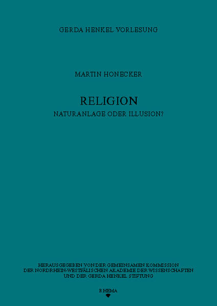 Weitere Informationen unter http://www.rhema-verlag.de/books/ghv_txt/hone01.html In der Neuzeit wird strittig, ob 'Religion' überhaupt ein menschliches Grundphänomen ist. Das neuzeitliche Denken hat nämlich zugleich erstmals einen Allgemeinbegriff für Religion gebildet und gleichzeitig die aufgeklärte Religionskritik formuliert. Bis dahin waren andere Begriffe wie z.B. Glaube (fides), Frömmigkeit (pietas), Gottesverehrung (cultus dei) bestimmend. Die aufgeklärte Religionstheorie suchte erstmals das Gemeinsame aller Religionen in einer humanen Naturanlage zu erfassen, einem 'religiösen Apriori'. Menschen sind danach von Natur religiös. Von der Religiosität als anthropologischen Datum sind freilich die konkreten, geschichtlich gewordenen Religionen zu unterscheiden, die es nur als 'positive' Religionen im Plural gibt. Die Religionskritik sucht hingegen Religion als 'Projektion' menschlicher Sehnsüchte und Wünsche (F. Feuerbach, ihm folgend K. Marx) und als 'Illusion' (S. Freud) zu entlarven. Diese Spannung zwischen Religion als fundamentalanthropologischer Gegebenheit und der Bestreitung von Religion seitens der Religionskritik wurde im 20. Jahrhundert exemplarisch in der evangelischen Theologie theologisch reflektiert (K. Barth, D. Bonhoeffer). Der Beitrag erörtert das Spannungsverhältnis zwischen Offenbarung und Religion, Evangelium und Religion, Glaube und Evangelium und fragt nach den anthropologischen Voraussetzungen theologischer und ideologischer Kontroversen um 'Religion'.