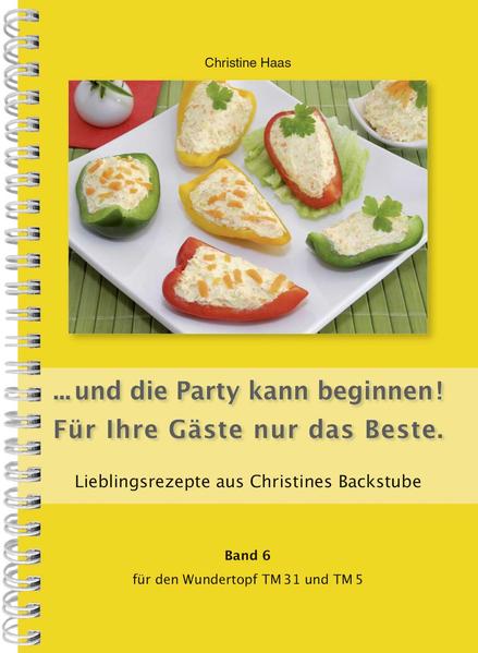 „Man soll die Feste feiern, wie sie fallen!“ Mit diesen einfachen und zugleich raffinierten Rezeptideen wird Ihre Party sicher ein Erfolg. Die meisten Gerichte sind schnell zubereitet und lassen sich auch gut vorbereiten. Sie können Ihre Gäste ganz relaxt empfangen, während z.B. der Mexicostrudel, das Nudel-Soufflé, der Partyzopf oder die Speck-Käse-Schnecken im Ofen bruzzeln. Na, haben Sie Appetit bekommen? Dann legen Sie gleich los. Mit einfachen und wenigen Zutaten können Sie Tolles für eine Party zaubern. Und nicht nur für Gäste: Viele Rezepte eignen sich auch als Hauptgericht oder als Snack für die Familie. Sie finden hier 66 Gerichte mit Farbfotos. Besuchen Sie meine Homepage: www.christines-rezepte.de