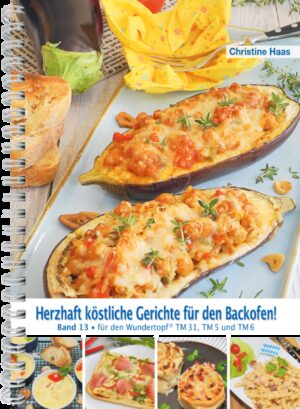 Für jeden Geschmack das passende Rezept! Sie bereiten das Essen vor und den Rest erledigt der Backofen für Sie! Hört sich das nicht super bequem an? Diese Gerichte mit Gelinggarantie sind der absolute Hammer! Die Zubereitung klappt auch wieder ohne TM. Tja, was ist das Beste..., welches Rezept sollten Sie zu allererst testen? Ich kann es wirklich nicht sagen, weil alle einfach nur traumhaft lecker schmecken. Eines weiß ich aber, dass sie auch zu Ihren Lieblingsgerichten zählen werden! Sie finden hier: 66 Rezepte mit Farbfotos, davon 44 für Vegetarier www.christines-rezepte.de