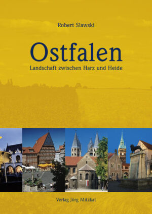 Die Landschaft zwischen Harz und Heide, durch den karolingischen Begriff Ostfalen bezeichnet, ist selten als eine kulturgeschichtliche Einheit wahrgenommen worden. Den Schlüssel zu dieser Betrachtungsweise bildet die zeugnishafte Überlieferung: drei Städte als Weltkulturerbe, daneben eine Fülle an herausragenden Werken in Stadt und Land, die eine mehr als tausendjährige Entwicklung in Kunst und Baukunst vorführen. Die fruchtbaren Acker-Börden und die geologischen Bodenschätze bilden die natürlichen Grundlagen für eine überaus reiche Historie, zu der wesentliche Etappen der älteren Reichsgeschichte gehören. Städtische Frühformen entwickelten sich an den beiden Bischofssitzen Hildesheim und Halberstadt. Quedlinburg und Goslar stiegen unter den ottonischen und salischen Königen zu Metropolen auf. Andere Stadtbilder zeigen uns die wechselnden Facetten seit dem Mittelalter. Die einstige Residenz Braunschweig wurde im 20. Jahrhundert zum Teil einer industriellen Zone, die auch Salzgitter und Wolfsburg umfasst. Die unterschiedlichen Naturräume, die in vielfältiger Form vom Mittelgebirge in das norddeutsche Tiefland überleiten, werden in eindrucksvollen Fotografien vorgestellt. Gleichwohl zeigt die Motiv- auswahl auch das heutige Leben mit und in dieser Landschaft. Der Autor Robert Slawski erweist sich als ein umsichtiger und kenntnisreicher Begleiter durch die ostfälische Geografie und Geschichte. Damit ist ein Buch entstanden, das geeignet ist, die Identität einer der wichtigsten deutschen Kulturlandschaften deutlich vor Augen zu führen.