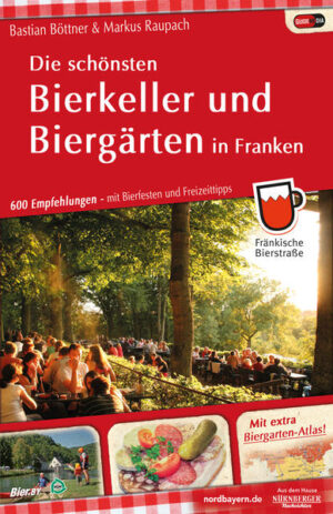 Für dieses Standardwerk fränkischer Freizeit- und Bierkultur haben die Autoren nun über 600 Tipps aktualisiert und viele neue Gastronomien und Erlebnisse zusätzlich aufgenommen. Das Ergebnis ist ein ganz besonderer Reiseführer für Freunde fränkischer Spezialitäten und unvergleichlicher Natur. Alle Einträge sind hochwertig weil objektiv recherchiert und nicht von den Teilnehmern bezahlt. Diese Qualität und die hochwertige Aufmachung machen das Werk u.a. zum perfekten Geschenk.