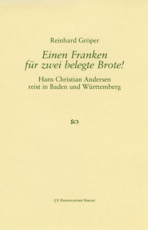 Der Däne Hans Christian Andersen war der weitestgereiste Autor seiner Zeit. 29 Reisen führten ihn ins Ausland, 21Staaten habe er besucht. Er bestieg den Vesuv, stand am Bosporus, stand an der Küste Marokkos. Zwölf seiner Reisen berührten unser Land. Anders als in Berlin, Dresden, München, Oldenburg, Weimar, wo er höchst willkommen war, hat in Karlsruhe und Stuttgart der Hof keine Kenntnis von seiner Anwesenheit genommen.