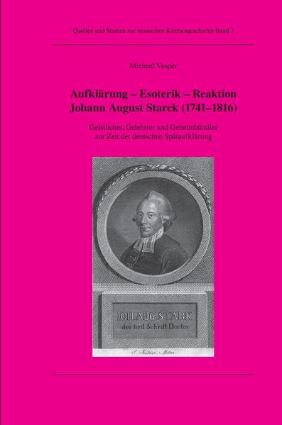 Die Biographie des lutherischen Theologen, Freimaurers und politischen Publizisten Johann August Starck (1741-1816) ist eine Fallstudie über die Vielschichtigkeit der Aufklärungsbewegung im Europa des 18. Jahrhunderts. Äußerlich betrachtet durchlief der in Schwerin geborene Sohn eines Geistlichen eine erfolgreiche Theologenkarriere im Dienst der lutherischen Kirche. Der berufliche Aufstieg fand nach Studium, Exkursen, Erfolgen und Rückschlägen in Göttingen, Petersburg, Paris, Wismar, sowie Königsberg mit der Anstellung als Oberhofprediger in der Residenz der Landgrafschaft Hessen- Darmstadt seinen Endpunkt. Doch hinter der Oberfläche dieser äußeren Biographie verbirgt sich eine Fülle von Widersprüchen, Doppelbödigkeiten und offenen Fragen. Das Themenspektrum dieses reichen Lebens erstreckt sich von der aufklärerischen Theologie, einem leidenschaftlichen Hang zur Geheimbündelei, von theosophisch-alchemistischen Spekulationen, die das religiöse Weltbild Starcks prägten, über inneraufklärerische Konflikte bis hin zu einer umfangreichen gegen die Aufklärungsbewegung gerichteten Publizistik, durch die Starck zum Mitbegründer einer antiaufklärerischen Verschwörungstheorie wurde, die bis in die Gegenwart nachwirkt. Eine der schwierigsten Fragen der Starck-Biographie besteht darin, zu klären, wann und aus welchen Motiven sich der lutherische Prediger der katholischen Kirche anzunähern begann, die ihm in der letzten Phase als das einzige Bollwerk gegen Irreligion und Auflösung aller gesellschaftlichen Ordnungen galt.