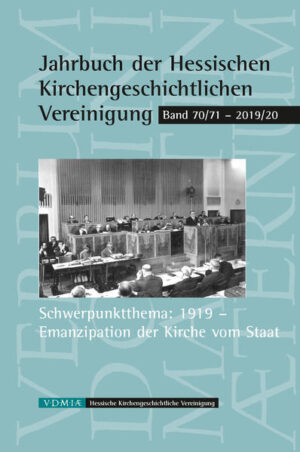 Jahrbuch der Hessischen Kirchengeschichtlichen Vereinigung | Markus Wriedt