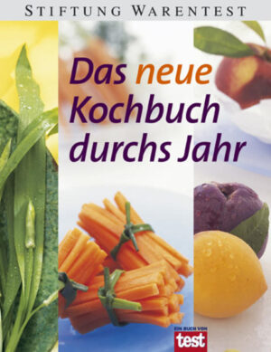 "Heute gab es Topinambur-Puffer mit Avocadocreme, und dazu waren verwöhnte Gäste eingeladen. Es gab Lob über Lob."Manfred B., St. Ingbert, Leser von testSolche Leserbriefe haben uns dazu bewogen, dieses Gericht zusammen mit vielen anderen neuen Rezepten aus test in unser "Kochbuch durchs Jahr" aufzunehmen und es noch einmal aufzulegen.Das Besondere: Alle Gerichte kommen nicht nur gut an, sie sind auch mit wenigen Zutaten ganz einfach nachzukochen. Und sie sind gesundheitlich ausgewogen: Reichlich Gemüse, Obst und Fisch.Dazu gibt es umfangreiche Informationen zu den Nährwerten, zu Einkauf und Aufbewahrung. Wann kann man Löwenzahn oder Mangold, Quitten oder Granatäpfel kaufen und worauf sollte man dabei achten?Die Rezepte mit den zugehörigen Warenkunden sind nach den Jahreszeiten geordnet. So können Sie von Frühling bis Winter mit Zutaten kochen, die gerade Saison haben.Und wer beispielsweise unter Zucchini nachschlägt, findet nicht nur Rezepte, sondern auch zahlreiche praktische Tipps zur Zubereitung sowie Variations- und Würzmöglichkeiten.