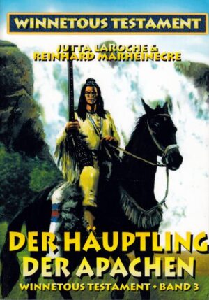 Old Shatterhand und sein "Herzle" befinden sich im Pueblo der Mescalero-Apachen am Rio Pecos. Dort findet der alte Held die Muße Winnetous Testament in Ruhe zu lesen. Es kommt aber zu einem Zwischenfall, da die Indianer nicht mehr warten und endlich Winnetous aufgeschriebene Gedanken und Erlebnisse hören wollen. Old Shatterhand vertröstet seine Freunde bis er selbst alle Hefte gelesen hat, erzählt dafür aber abends am Lagerfeuer ein spannendes Erlebnis aus der Anfangsphase ihrer Freundschaft. Dann wendet sich der Westmann wieder Winnetous Vermächtnis zu. Die Geschehnisse direkt nach der Blutsbrüderschaft, die Ermordung Intschu tschunas und Nscho-tschis, die unermüdliche Verfolgung Santers und die Wirren im aufkeimenden Bürgerkrieg kommen in Winnetous Zeilen zur Sprache. Der junge Apache entgeht nur knapp einem Mordanschlag. Es kommt zu einem erneuten Zusammentreffen mit Parranoh alias Finnetey, dem Mörder Ribannas, aber durch Heimtücke entgeht der Schurke der gerechten Bestrafung. Winnetou wird trotz seiner Jugend überraschend zum Oberhäuptling aller Apachenstämme gewählt. doch lesen Sie selbst. Das Motto der Autoren: "Winnetous Testament soll nicht anderes sein als ein Tribut, eine Hommage an Karl May, dem wir alle so viele schöne Lesestunden voller Spannung und Humor verdanken."