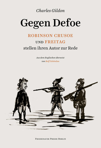 Zum 300jährigen Erscheinen von Robinson Crusoe am 25. April 2019! In einer mondhellen Nacht fangen Robinson Crusoe und sein Bursche Freitag ihren Schöpfer Daniel Defoe ab und beschweren sich bitterlich: Er habe komische Helden aus ihnen gemacht - ruhelos, wankelmütig und dumm, dazu nur auf den eigenen Vorteil bedacht. Charles Gildon (1665-1724) veröffentlichte sein Dramolett und einen Schmähbrief gegen Daniel Defoe noch im Erscheinungsjahr des Robinson Crusoe. Sein Dialog bringt die zeitgenössische Kritik humorvoll und drastisch auf den Punkt: Der neue Erfolgsautor sei, politisch wie religiös, ein rückgratloser Wendehals, drehe sein Fähnchen für ein paar Pfund nach dem Wind und bediene das niedere Genre des Romans. Lange Zeit in Vergessenheit geraten, erscheint dieser unterhaltsame Text hier erstmals auf Deutsch.