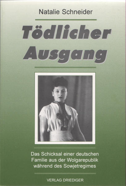 Natalie Schneider schildert in diesem Buch das Schicksal einer deutschen Familie aus der Wolgarepublik - ihr eigenes Schicksal - während des Sowjetregimes