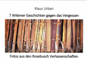 Die „7 Ahlemer Geschichten gegen das Vergessen mit Psalmen aus der Zwischenwelt“ entstanden im August 2016 aus Anlass einer Feier an der Zentralen Gedenkstätte Hannover-Ahlem. Im Februar 2017 wurden dann die „Rosebusch Verlassenschaften“ in der ehemaligen Turbinenhalle des Umspannwerks der PreussenElektra ebenfalls in Hannover Ahlem wieder geöffnet, die mir bis dahin unbekannt waren. Die räumliche Nähe, vor allem aber die inhaltliche, innere Verwandtschaft der beiden Orte machten bei der Besichtigung all die Ahlemer Geschichten wieder lebendig, so als wenn sie von den scheinbar toten Gegenständen in ihrer Anhäufung wieder neu erzählt werden würden. Meine Fotos zeigen sämtlich Teile aus dieser eindrucksvollen Sammlung, die künstlerisch, aber zurückhaltend wohlgestaltet Zeugnisse und Erzeugnisse alter Industriekultur mit den Schicksalen vieler Menschenleben verbindet. Ich hoffe, dass ich in der Verknüpfung von meinen Geschichten mit meinen Fotos von den konkreten „Kunststücken“ ein wenig von dieser Synergie widerspiegeln kann und gleichzeitig auch die scheinbare Widersprüchlichkeit und Ambivalenz, die in dieser Kombination von Trauer, elendigen Menschenschicksalen, Hoffnung, Erinnern in Sprache mit einer Ästhetik des fotografischen Bildes, das eigentlich keine „schönen“ Gegenstände abbildet, aufzeigen kann - im Sinne einer Erinnerungskultur gegen das Vergessen.