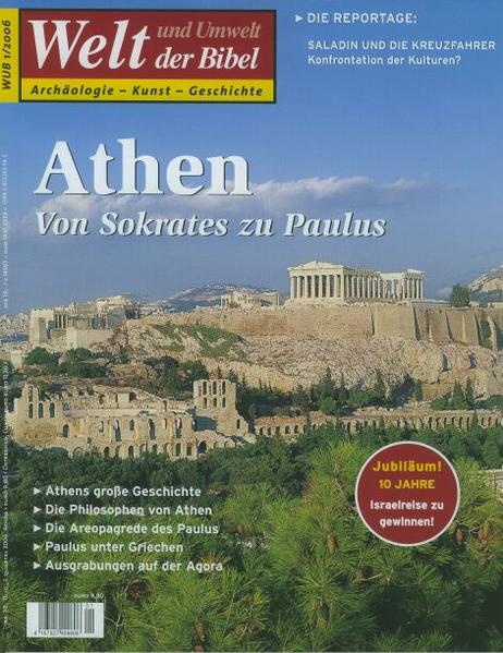 Athen-Von Sokrates zu Paulus Athen war in der Antike das Zentrum von Wissen und Denken, von Kunst und Kult. Athen steht auch für die Auseinandersetzung des Christentums mit der heidnischen Welt. Die Rede des Paulus auf dem Areopag spiegelt dies: Der Evangelist Lukas lässt den Apostel wie einen antiken Philosophen auftreten. Die Briefe des Paulus zeigen „griechisches" versus „christliches" Denken. Dabei stehen sich nicht einfach „Polytheismus" und „Monotheismus" gegenüber. Im griechischen Denken gab es bereits seit dem 5. Jh. v. Chr. monotheistische Gottesvorstellungen und in den ersten christlichen Jahrhunderten verbreitet sich der Glaube an einen Gott auch unter Nichtchristen!