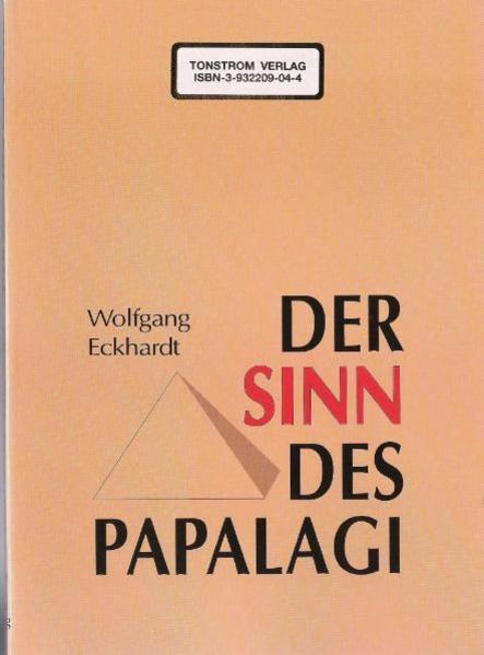 Der Sinn des PAPALAGI ist der, dass er die Welt in einem besseren Zustand verlässt. als er sie vorgefunden hat. Zur Welt gehört auch er selbst. Das bedeutet. dass er sich nicht nur mit der objektiven Weltverbesserung beschäftigt. sondern dort die Veränderung bewirkt. Denn das würde sofort eine Verbesserung der global-menschlichen Situation herstellen. Weg von Habgier. hin zur Zufriedenheit. Weg von Wut, hin zur Nachsicht und Verzeihen. Weg von Wollust, hin zur Liebe. Weg von Verhaftung, hin zur Einsicht in die Vergänglichkeit der Dinge. Weg von Stolz, hin zur Bescheidenheit.