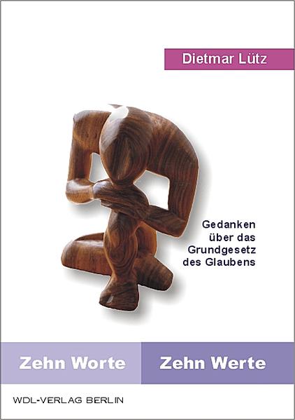 DEKALOG-Zehnwort, so werden die Zehn Gebote nach dem Griechischen genannt. Vermutlich sind diese zehn Paragraphen die bekannteste ethische Richtschnur weltweit. In den Lehr- und Glaubensbüchern aller christlichen Konfessionen spielen sie eine zentrale Rolle. Im kirchlichen Unterricht sind sie sozusagen der magnetische Nordpol christlicher Ethik. Und selbst in der offenen Gesellschaft heute gelten sie geradezu als die eiserne Reserve im Lebenskampf. Was „christlich“ ist, wird eher an den Zehn Geboten gemessen als an der Bergpredigt (die allerdings zum großen Teil eine Auslegung des Dekalogs ist). … Wenn ich die Predigtreihe hier in diesem Büchlein einer größeren Leserschaft präsentiere, dann mit der Hoffnung, dass daraus Anstöße erwachsen, die in einer Zeit der Wertedürre Regen aufs trockene Land bringen. Mir hat sich nämlich die Überzeugung eingeprägt, dass die zehn Worte einen Schatz von Werten in sich tragen, die allesamt höchste gesellschaftliche Relevanz besitzen. Wie der Zusammenhang von Wort und Wert gemeint ist, wird in einem reflektierenden Nachwort zur Sprache gebracht: „Zehn Worte-zehn Werte“. Dietmar Lütz (aus dem Vorwort)