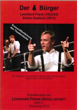 „Was ist der Mensch und was der Sinn, der ihn bewegt?“ So fragt Leonhard Frank in seinem Roman Der Bürger von 1924. Und so fragen es auch der Autor und Regisseur Simon Kubisch und seine Kolleginnen und Kollegen von der Hochschule für Schauspielkunst „Ernst Busch“ in der gleichnamigen dramatischen Adaption von 2012. Stellvertretend für ihre Generation reflektieren sie damit die Notwendigkeit gesellschaftlicher Änderungen. Neben einer kompletten Version des aktuellen Theaterstücks offerieren wir in diesem Band detaillierte Informationen über die Entstehungszeit des Romans und dokumentieren die wesentlichen zeitgenössischen Kritiken. Dadurch ist eine einzigartige Zusammenstellung entstanden, die Texte von Johannes R. Becher, Max Herrmann-Neiße, Georg Lukàcs und Carl Schmitt vereint.