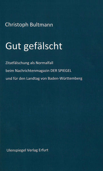 Wenn in einem Artikel im SPIEGEL eine Zitatfälschung publiziert wird, ohne dass umgehend eine Richtigstellung erfolgt, dann zeigt sich ein Problem presseethischer Standards. Wenn in einem Bericht eines Landesamts für Verfassungsschutz eine Zitatfälschung verwendet wird, um einen „tatsächlichen Anhaltspunkt“ für eine grundgesetzwidrige Position zu konstruieren, dann zeigt sich ein Problem grundrechtlicher Standards. Wenn die Chefredaktion des Nachrichtenmagazins und die Abgeordneten des Landtags von Baden-Württemberg eine Zitatfälschung als Normalfall betrachten, dann sollte eine Diskussion über demokratische Spielregeln angestoßen werden. Genau das ist das Ziel dieses Bandes. Die umstrittene Zitatfälschung bezieht sich auf eine Videobotschaft des muslimischen Denkers und Predigers Fethullah Gülen, der in der Türkei und international ein bemerkenswertes Engagement für Bildung und Verständigung im Lichte von Religion und Menschenrechten entfaltet hat. Die Videobotschaft aus dem Oktober 2011 war der Frage von Gewalt und Gewaltlosigkeit in den Kurdenkonflikten der Türkei gewidmet und war in vielen Kreisen auf Kritik gestoßen. Der vorliegende Band behandelt jedoch weder das Thema der Kurdenpolitik, noch das-im Parteiprogramm der AKP zu findende-Thema des Despotismus, sondern ist auf die deutsche Karriere eines gut gefälschten Zitats fokussiert.