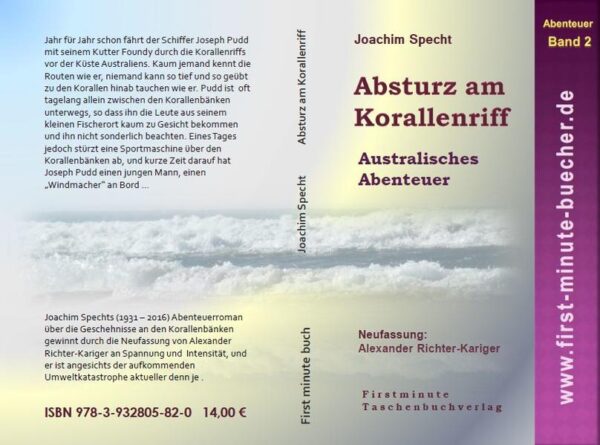 Der Kutter Foundy war kein schönes Boot. Sein stumpfer Bug, das gewölbte, hochbordige Heck und die geflickten gräulichen Segel erinnerten an eine alte Jolle. Er lag schwer und irgendwie schläfrig im Wasser und erinnerte in nichts an die Tugenden, die ein wendiges Segelschiff besitzen sollte. Die Leute von Shortland jedoch wussten, dass sich in dem klotzigen Boot ein Dieselmotor verbarg, der dem Kutter eine beachtlich schnelle Fahrt ermöglichte. Und da es der Schiffer Joseph Pudd verstand, außer der Gaffel noch zwei Fock-segel und den Flieger zu setzen, war sein Kahn einer der schnellsten in der abgelegenen Temple-bucht von Cape York Peninsula.