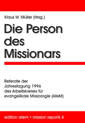 In diesem Buch steht nicht die Mission, sondern der Missionar als Mensch im Mittelpunkt. Verschiedene Missiologen und Praktiker beleuchten das Thema aus biblischer, grundsätzlicher und praktischer Sicht. Eine wichtige Hilfe für Missionare und alle, die Missionare besser verstehen wollen.