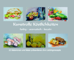 Der Freundeskreis Fränkischer Künstler trifft sich seit über 20 Jahren im Atelier 20 in Leutershausen zum Malen. Nach dem Malen sitzt man noch zusammen, da gehört Essen und trinken einfach dazu. Zu den Essensbeiträgen wurde dann immer die gleiche Frage gestellt:"Kannst Du mir dieses Rezept geben?". So entstand über die Jahre eine Rezeptsammlung und die Idess, dieses liebevoll gestaltete Buch der Öffentlichkeit vorzustellen.