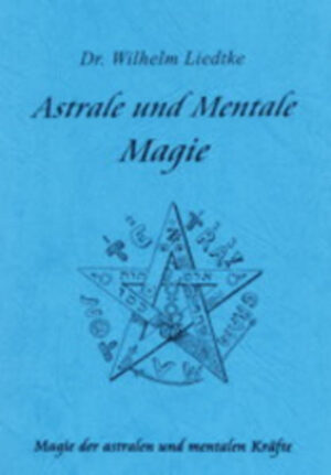 Magie der astralen Kräfte / Der Astralplan / Die Herrschaft des Mondes über die Astralebene / Aufladung des astralen Kraftfeldes / Gesetze der Astralmagie / Die Astralebene als magischer Schutzpanzer / Tattwas / Massenseele / Werwölfe und Vampire / Magie der mentalen Kräfte / Erkenntnis der mentalen Kräfte / Nutzung der mentalen Kräfte / Rituale / Sonne und Saturn / Isiskräfte / Urmütter / Solve et Coagula / Vorübungen zu den Ritualen / Sonnenritual / Isisritual uva.