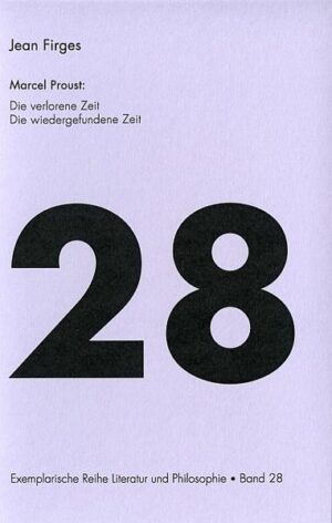 Ausgehend von der Proustschen Menschen- und Weltsicht wird in dieser Studie der Weg des Ich-Erzählers Marcel durch die sieben Bücher des Romans verfolgt. Die anthropologischen Grundvoraussetzungen des Proustschen Weltbilds sind: erstens die Eingeschlossenheit des Subjekts in einer Monadenstruktur ohne Fenster, zweitens die Atomisierung des Ichs in ständig sich verändernde Bewusstseinszustände und drittens die Diskontinuität der Zeit. Der Roman schildert die mondäne Gesellschaft der Dritten Republik, die diesen Bedingungen unterworfen ist, als eine Welt der Lüge, der Verstellung und der Dekadenz.