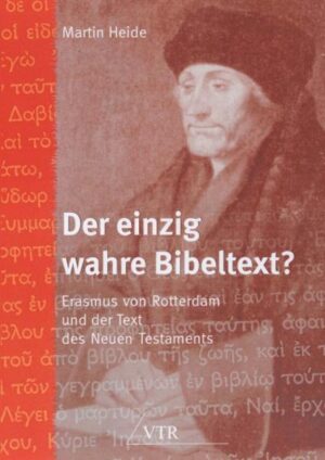 Die Frage nach einer guten Übersetzung ist auch immer eine Frage nach dem griechischen Grundtext. Im Zuge der Reformation besorgte Erasmus von Rotterdam erstmals eine gedruckte Ausgabe des griechischen Neuen Testaments, die noch lange Zeit danach in Gebrauch blieb. Heute stellt wohl der von Nestle-Aland herausgegebene Grundtext die bekannteste Ausgabe des Neuen Testaments dar. Manche Übersetzungen ziehen den reformatorischen Text vor, andere den modernen Text, wieder andere suchen einen Kompromiß zwischen beiden. Der Orientalist und Philologe Martin Heide hat zahlreiche Indizien dafür zusammengetragen, daß der von Erasmus erstellte Text (oder der textus receptus) auf jeden Fall revidiert werden mußte. Dabei zeigt er dessen Unterschiede zur Mehrheit der griechischen Textzeugen auf. Der Entstehung dieser Handschriftenmehrheit geht der Autor im zweiten Teil des Buches nach. Außerdem plädiert er für einen verantwortungsvollen Umgang mit dem griechischen Grundtext und für eine möglichst wortgetreue Übersetzung. "Alle, die am griechischen Neuen Testament interessiert sind, können nun dankbar auf diese klare und gründliche Studie über die Entstehung des textus receptus zurückgreifen."Dr. P.J. Williams, University of Aberdeen Martin Heide ist Mitarbeiter an einem interdisziplinären Forschungsprojekt (Ludwig-Maximilians-Universität, München) und an der Editio Critica Maior (Institut für Neutestamentliche Textforschung, Münster) mit.