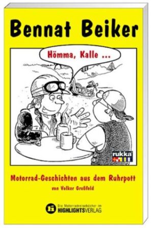 "Happich dich schonn erzählt, wat mich neulich passiert is?" Gott sei dank kann Kalle zuhören. Sonst hätte er es mit seinem Freund Bennat Beiker schwer. Denn bei Kalle kann sich Bennat so richtig den Frust von der Seele reden. Bennats Sorgen und Nöte im Motorrad-Alltag hat Autor Volker Großfeld mit flotter Feder in diesen Band gepackt. Dabei greift er Themen auf, die uns allen auf der Seele brennen. Kein Wunder, denn in jedem von uns steckt ein Stück Bennat Beiker. 54 Stories, 4 Tourentipps, 5 Gedichte, Ruhrpott-Lexikon