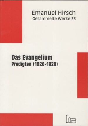 Emanuel Hirsch - Gesammelte Werke / Das Evangelium | Bundesamt für magische Wesen