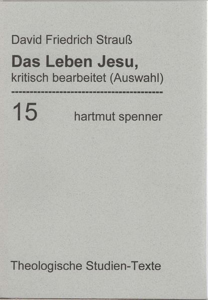 Das 1835 in erster Auflage erschienene Werk Das Leben Jesu, kritisch bearbeitet von David Friedrich Strauß löste zu seiner Zeit ein regelrechtes Erdbeben innerhalb der theologischen Fachwelt aus. Denn Strauß machte darin mit der historischen Kritik kompromisslos Ernst, indem er den Nachweis führte, dass viele Stoffe der Evangelien nicht auf geschichtlichen Tatsachen beruhen, sondern einen mythischen Hintergrund haben. Die von Strauß angewandte Methode hat bis heute Bestand und die von ihm erzielten Resultate fordern zu weiterer Forschung heraus.