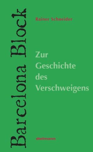 In dieser großen Erzählung berichten eine schöne Frau und ein schwarzgelockter Mann von Barcelona kurz vor der Jahrhundertwende. Es ist eine dramatisch pulsierende Zeit zu Zeiten der Anarchie, zu Zeiten auch der Industrialisierung der Gefühle. Eine Stadt, voller Ideen, voller Neuigkeiten und Schönheiten zwischen gotischem Leben und seinem Abriss für die neuen Viertel der Republik, und es ist eine Stadt voller Moderne. Das machte das Milieu in diesem Drama aus, das macht diesen historischen Roman bis heute aktuell. Barcelonablock spielt vor diesem Hintergrund, es ist die Huldigung an die Stadt der Liebe und ihre wunderbaren Menschen und handelt von den Menschen und Häusern zu Zeiten des Umbruchs. Barcelonablock ist ein packender Roman von der Liebe und zugleich eine Hymne an die Menschen, die sie erleben, er erzählt von ihrer Liebe zu sich selbst und zu ihrer Stadt, und dieses Leben bewegt sich im Zentrum, aber auch in den Felsen am Meer und berichtet von ihrem Weinen und Gelächter angesichts der Wellen, die sie schlagen.