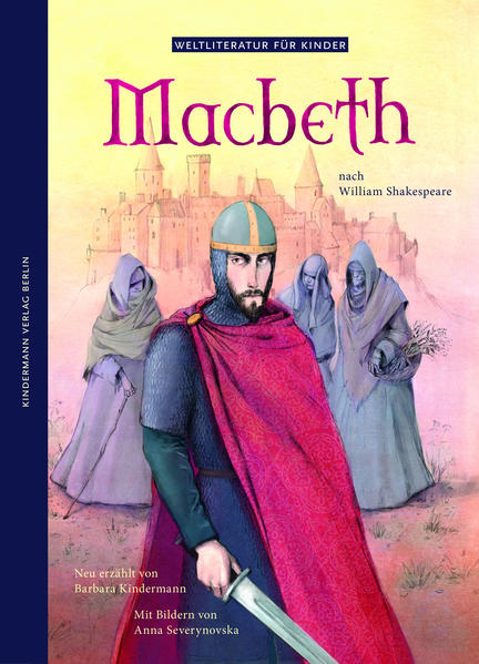 »Schön ist hässlich, hässlich schön: Schwebt durch Dunst und Nebelhöh’n!« Die schottischen Feldherren Macbeth und Banquo reiten nach einer siegreichen Schlacht stolz zum Schloss ihres Königs zurück. Doch auf dem Heimweg begegnen ihnen drei geheimnisvolle Hexen, die die beiden Helden mit rätselhaften Weissagungen zutiefst verwirren. Macbeth begrüßen die drei Zauberschwestern gar als künftigen König. König? Noch nie war es Macbeth in den Sinn gekommen, jemals Herrscher zu sein. Doch jetzt weckt diese Prophezeiung seine Machtgier und der Gedanke an den Thron lässt ihm keine Ruhe mehr. Macbeth und seine Gemahlin beschließen, ihr Schicksal selbst in die Hand zu nehmen sie schmieden einen tödlichen Plan … Barbara Kindermann erzählt in der Reihe Weltliteratur für Kinder gekonnt eines von Shakespeares bekanntesten Bühnenstücken spannend für Kinder nach. Mit atmosphärischen Illustrationen setzt Anna Severynovska die Geschichte um Herrschsucht, Verrat und Magie atemberaubend in Szene Macbeth für Kinder!