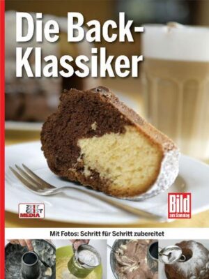 So ist Backen kinderleicht: Schritt für Schritt wird im Foto gezeigt, wie es geht. Das Buch enthält rund 60 Rezepte der beliebtesten Kuchen, Torten, Brote und Plätzchen – vom Apfelkuchen bis zu Zimtsternen, vom Bauernbrot bis zur Bergischen Waffel. Das Buch basiert auf dem bewährten Schritt-für-Schritt-Prinzip, das die Kochbücher „Klassiker der Küche“ von BILD am SONNTAG so erfolgreich gemacht hat.