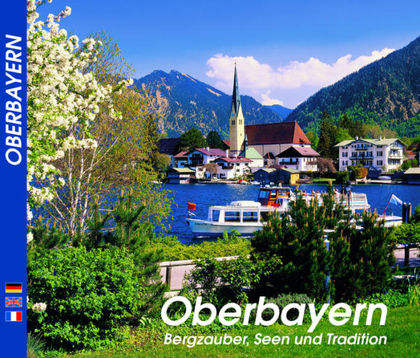 OBERBAYERN Bergzauber, Seen und Tradition - mit Soft-Touch-Cover NEU Hardcover mattkaschiert mit SoftTouch OBERBAYERN ist zweifellos eine der schönsten Landschaften im Herzen Europas. Davon gibt dieses Buch auf 76 Kunstdruckseiten ein eindrucksvolles Zeugnis. Namhafte Landschaftsfotografen präsentieren ihre Spitzenfotos von Städten, Burgen und den Königsschlössern, Kirchen, Klöstern, historischen Bauten und dem imposanten landschaftlichen Umfeld. Die Fotoauswahl und die drucktechnische Wiedergabe sucht ihresgleichen. Der Text stammt aus der Feder des bekannten Bayerischen Buchautors Hans F. Nöhbauer. Es gibt noch Vieles zu entdecken! Dieses Buch bietet einen repräsentativen Überblick und vermittelt Anregungen für Ihre Reisetour. Hierbei lassen die informativen Texte die Vergangenheit lebendig werden und geben wertvolle Hinweise zur aktuellen Situation. Die Bilderreise beginnt im Schwangau mit dem Märchenschloss NEUSCHWANSTEIN Ludwig II. Hiernach geht es quer durch den Pfaffenwinkel und weiter nach Garmisch-Partenkirchen, Mittenwald am Karwendelgebirge, den Seen im Alpenvorland, nach München und weiter zum Tegernsee, Schliersee und Chiemsee vorbei am Wendelsteingebirge bis ins Berchtesgadener Land. Hinter Wasserburg am Inn und Altöttingen endet die Oberbayerische Rundreise im Altmühltal am Donaudurchbruch bei Kloster Weltenburg. Ein Buch für alle Freunde Bayerns und jene, die es werden wollen. Ein hochwertiger Bildband als Andenken und Nachschlagewerk.