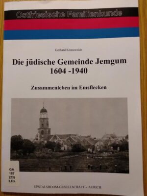 Die jüdische Gemeinde Jemgum 1604-1940 | Bundesamt für magische Wesen