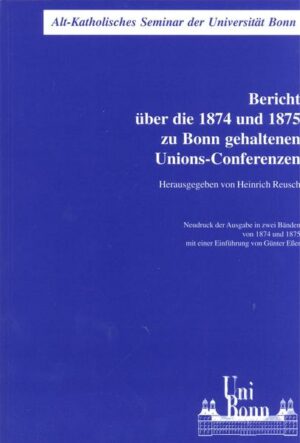 Bericht über die 1874 und 1875 zu Bonn gehaltenen Unions-Conferenzen | Bundesamt für magische Wesen