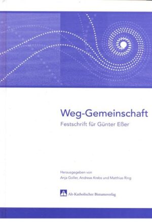 Am 3. Oktober 2015 wurde Günter Eßer nach fast 20 Jahren von seiner Professorentätigkeit am Alt-katholischen Seminar der Universität Bonn verabschiedet. Seine Forschung wie seine Lehre ist von der Überzeugung bestimmt, dass Theologie nur lebendig wird, wenn sie die Naähe zur Spiritualität, Pastoral und kirchlichem Handeln sucht. Zahlrreiche alt.katholische Theologinnen und Theologen hat er mit diesem Zugang begeistert und geprägt. Sein Engagement im ökumenischen Gespräch und im jüdisch-christlichen Dialog hat weit über alt-katholische Kreise hinaus Anerkennung gefunden. Als Zeichen des Dankes erschien diese Festschrift, zu der Kollegen, Freunde und Wegbegleiter beigetragen haben... Enthalten sind Beiträge zur alt-katholischen Theologie von Mattjis Ploeger, Joris Vercammen, Anja Goller, Dirk Kranz, Andreas Krebs und Angelas Berlis, ...Beiträg zur Ökumene von Charlotte Methuen, Peter-Ben Smit, Oliver Schuegraf, Ulrike Link-Wieczorek und Ola Tjorhorn, ....Beiträge zur Spiritualität von Johannes Bunnenberg, Ralf Kirscht, Christian Oeyen und John Okoro ....Beiträge zum jüdisch-christlichen Dialog von Walter Homolka, Anja Hensmann-Eßer, Hans-Jürgen von der Minde und Klaus Rothmann