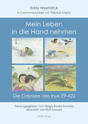 Dies ist die unerhörte Geschichte des Inuk Eddy Weetaltuk (1932-2005), dessen Erinnerungen in Kooperation mit dem Québecer Soziologen Professor Thibault Martin aufgeschrieben und in Frankreich 2009 unter dem Titel "E9-422. Un Inuit, de la toundra à la guerre de Corée" veröffentlicht wurden. Eddy Weeltaltuk wurde im Hohen Norden Kanadas in ärmlichste Verhältnisse geboren, sein Wissensdrang ließ ihn zu den wenigen gehören, denen eine Schulbildung zuteil wurde, die ihn wiederum motivierte, die Welt entdecken zu wollen. Um in den Süden reisen zu können, verleugnete er seine Inuit-Identität und trat unter falschem Namen in die kanadische Armee ein, erlebte auf diese Weise den Korea-Krieg und war schließlich Mitte der 1950er Jahre auch in Deutschland stationiert. Mit einer großen Sensibilität kommentiert er die wechselvollen Lebensumstände, in die er gerät, und, nach langen „Wanderjahren“ schließlich heimgekehrt, die Veränderungen, die sich während der Jahrzehnte seiner Abwesenheit in seinem Heimatdorf ergeben haben. Die deutsche Ausgabe erfüllt posthum einen Wunsch des Autors.