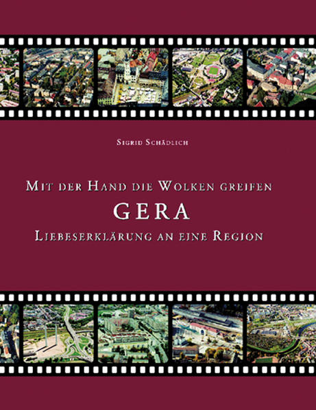 Sprichwörtlich in die Luft gegangen ist die Geraer Fotografin Sigrid Schädlich mit ihrer Kamera. Vom Flugzeug aus hat sie Gera und Umgebung festgehalten. Herausge- kommen ist ein neuer Bildband über unsere Stadt aus einem immer wieder reizvollen Blickwinkel. Der aktuelle Band ist eine Dokumentation für die jetzige und kommende Generationen.