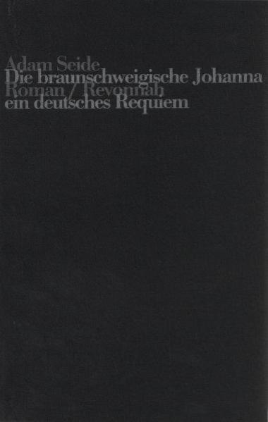 Ein deutsches Requiem nennt Adam Seide seinen Roman, in dem eine 17jährige - kurz vor der Hinrichtung - ihre Lebensgeschichte erzählt. Auch der Richter kommt zu Wort, der 1944, in den letzten Kriegsmonaten, dieses Mädchen wegen Plünderung zum Tode verurteilt. Sie hatte nach einem Bombenangriff aus einem zerstörten Wohnhaus etwas mitgehen lassen. Ein Fall, der zeigt, wie sich die deutsche Rechtssprechung von den Nationalsozialisten hat vereinnahmen lassen. Es gibt zehntausend weitere