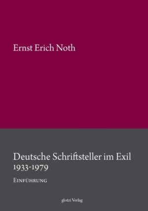 Deutsche Schriftsteller im Exil 1933-1979 | Bundesamt für magische Wesen