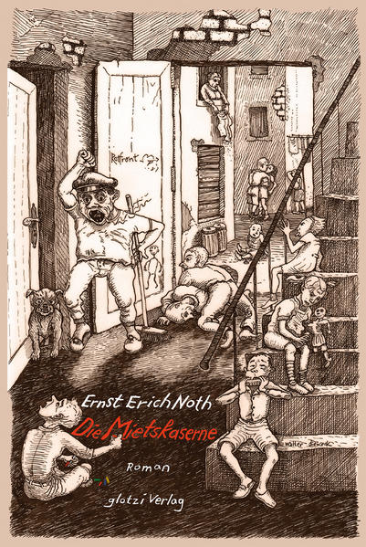 Der Roman schildert eine Jugend in Berlin während der Zeit des Ersten Weltkriegs (1914-1918) und der turbulenten Nachkriegsjahre. Albert und Walter, Freunde seit der ersten Klasse im Gymnasium, wachsen im sozial schwachen und wirtschaftlich elenden Milieu einer Berliner Mietskaserne auf. Im Gymnasium werden die Freunde von ihren Mitschülern, aus dem wohlhabenden Establishment stammend, ausgegrenzt, und in der Mietskaserne schließen die Nachbarskinder sie von ihren Spielen aus. Albert und Walter sind isoliert. Allein gelassen mit ihren seelischen Nöten beschreiten sie gefährliche Um- und Irrwege auf der Suche nach ihrem Lebensweg. "Die Mietskaserne" wurde von dem 22jährigen Paul Krantz geschrieben und erschien 1931 unter dem Pseudonym Ernst Erich Noth, weil das Buch nicht von der traurigen Berühmtheit profitieren sollte, die Paul Krantz in dem weltweit aufsehenerregenden Steglitzer Schülermordprozeß aus dem Jahr 1928 in Berlin, wenn auch unschuldig, erworben hatte. Der Roman wurde ein großer Erfolg. Der Erstauflage folgte 1932 die zweite Auflage und bald darauf die Übersetzung in sechs Sprachen. Als undeutsch und schädlich klassifiziert, wurde das Buch am 10. Mai 1933 auf den Scheiterhaufen der Bücherverbrennungen verbrannt. Obwohl sich die gesellschaftlichen Verhältnisse geändert haben, ist der Roman aktuell geblieben wegen seiner Themen: seelische Not von Jugendlichen, Schulrepression, Gewalt in der Familie, sexuelle Nötigung, Kindesmißhandlung.