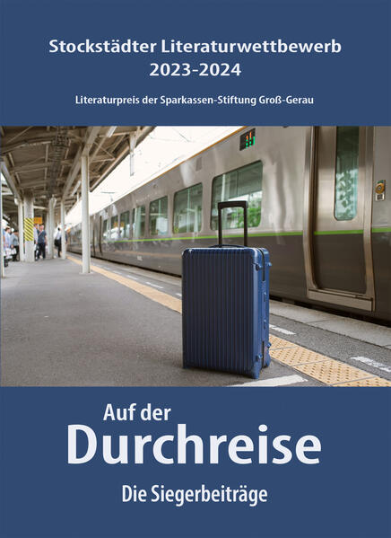 Die Siegerbeiträge des Stockstädter Literaturwettbewerbs 2023/2024 der Gemeinde Stockstadt am Rhein, das Thema lautete "Auf der Durchreise". Das Buch "Auf der Durchreise" wird herausgegeben von der Gemeinde Stockstadt am Rhein. Es enthält die Siegertexte des so betitelten Wettbewerbs, den die Gemeinde im Jahre 2023 ausgeschrieben hat. Es ist im März 2024 zur 27. Buchmesse im Ried in Stockstadt erschienen. "Die spannendsten, originellsten, fesselndsten Geschichten, zu denen unser Thema literarisch verarbeitet wurde, finden Sie in diesem Buch! Wer unsere Siegerbücher verfolgt, kann sich immer wieder auf großartige Texte ganz unterschiedlicher Art freuen - die noch dazu oft Bezug auf unsere Region nehmen oder direkt in ihr entstanden sind." Aus dem Vorwort des Bürgermeisters der Gemeinde Stockstadt am Rhein, Thomas Raschel. Die Preisträger des Stockstädter Literaturwettbewerbs 2023/2024 sind: Nina Brenke, Robin Dietz, Kathrin Engeroff, Thomas Fuhlbrügge, Jutta Janzen, Tamara Krappmann, Uwe Krüger, Simon Kümmling, Angela Regius, Marie Ritter, Alyssa Sara Schaefer, Dieter Stiewi, Julia Veits und Sara Weber.