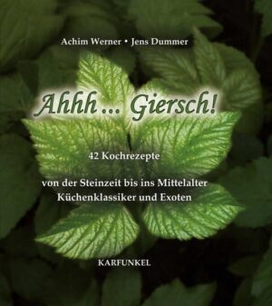 „Ah ... Giersch!“, so oder ähnlich ertönt der Schreckensruf vieler Gärtner und Gartenliebhaber, wenn sie den „Grünen Gegner“ in ihren liebevoll gepflegten Anlagen und Beeten entdecken. Diesem Entsetzensschrei folgt dann meist ein mühseliger Kampf unter Einsatz von Hacke, Spaten und schlimmstenfalls Gift, um das verhasste „Unkraut“ zu vernichten. Dabei wird häufig übersehen, wie wertvoll dieses Gewächs hinsichtlich seiner Inhaltsstoffe und Verwendungsmöglichkeiten tatsächlich ist. Nach dem Motto: Gärtners Schreck delikat essen stellen Achim Werner und Jens Dummer den Giersch in ihrem mit Liebe zum Detail gestalteten Buch in ein völlig anderes Licht: Einer kurzen Darstellung der botanischen Merkmale und kulturhistorischer Betrachtung mit entsprechender Berücksichtigung der traditionellen Naturheilkunde schließt sich ein Teil mit 42 farbig bebilderten Kochrezepten an. Dabei spannen die Autoren den Bogen von der Steinzeit bis ins Mittelalter und über Küchenklassiker zu exotischen Gerichten