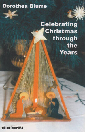 What has changed and what has remained the same in the holiday of all holidays, is described by the author in the charming short story collection 'Celebrating Christmas through the Years.' Dorothea Blume, B.Sc. in Physics, lives once again in the city where she was born, Düsseldorf. Before she retired, she was vice-principal (and head of a 'Studienseminar') at a secondary school. Previously R. G. Fischer has published 'Were You in My Class Too?', poems and stories from her mother’s papers under the title 'It Will Never Fade Away.', as well as contributions to the collections 'Autoren-Werkstatt' numbers 26, 30 and 47. The illustrations with stick figures have become her trademark. The Christmas crèche shown on the title page was made by the author when she was fourteen years old.